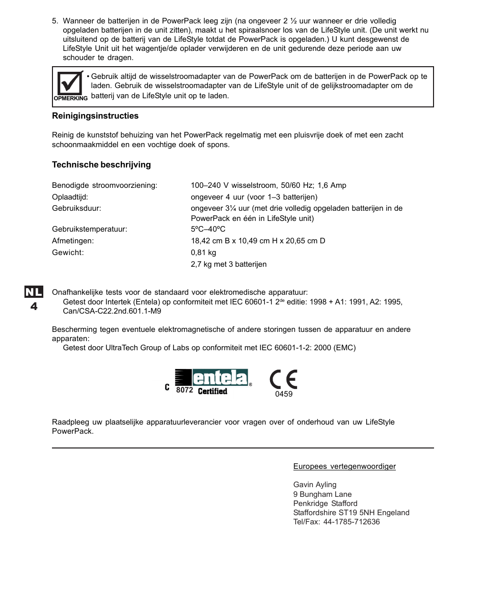 AirSep MN120-1 User Manual | Page 30 / 44