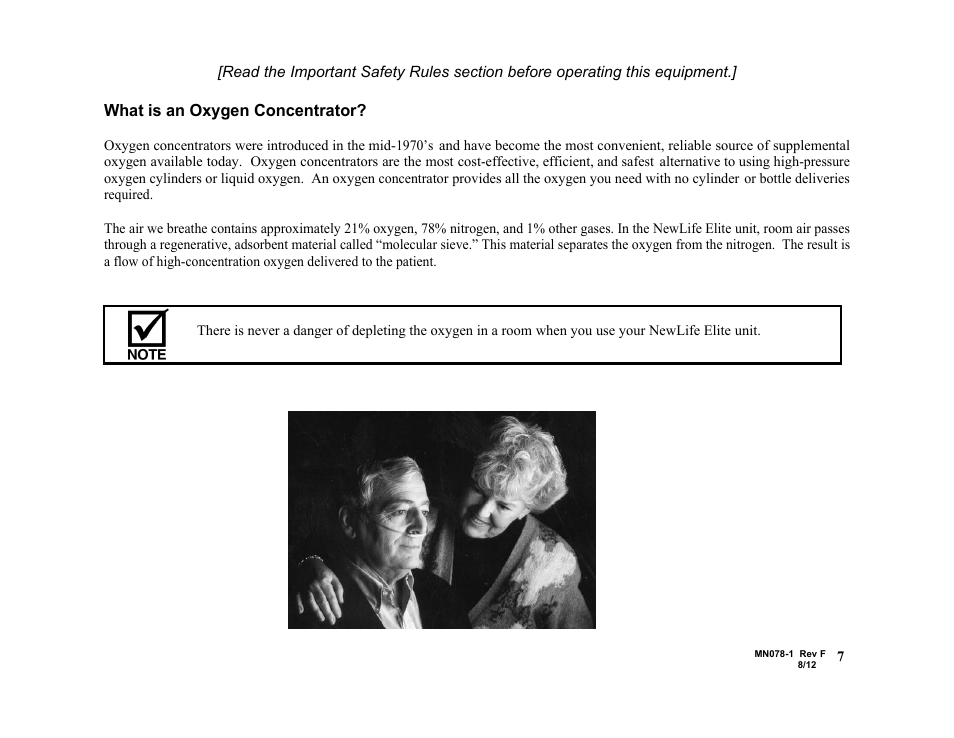 What is an oxygen concentrator | AirSep MN078-1 F User Manual | Page 13 / 42