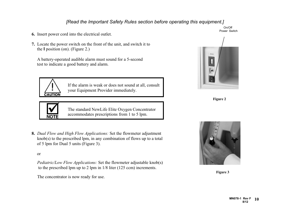 AirSep MN078-1 F User Manual | Page 16 / 42