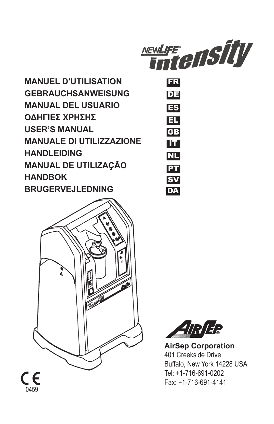 AirSep MN139-1 User Manual | 144 pages