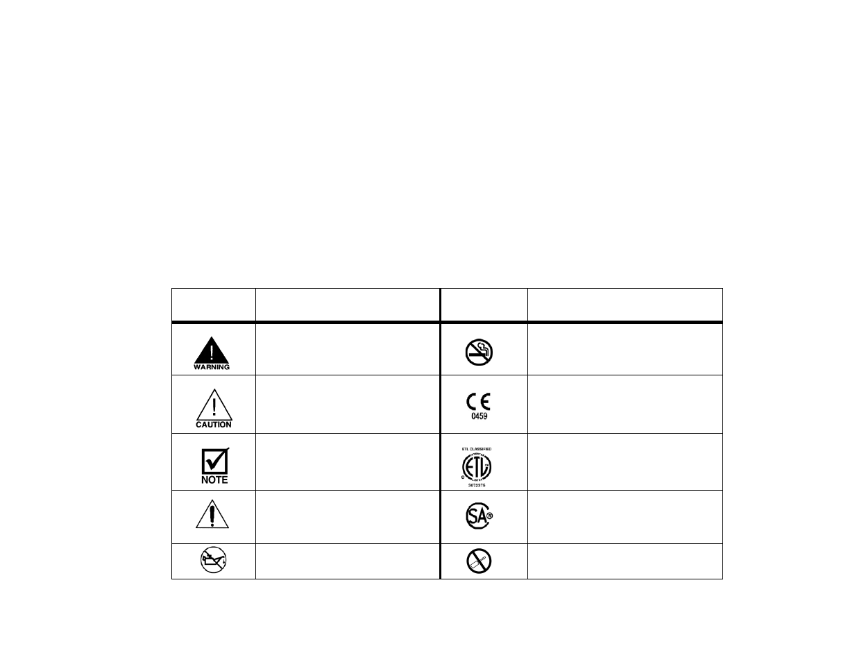 Airsep, Newlife, Intensity oxygen concentrator | Symbols | AirSep MN164-1 User Manual | Page 5 / 30