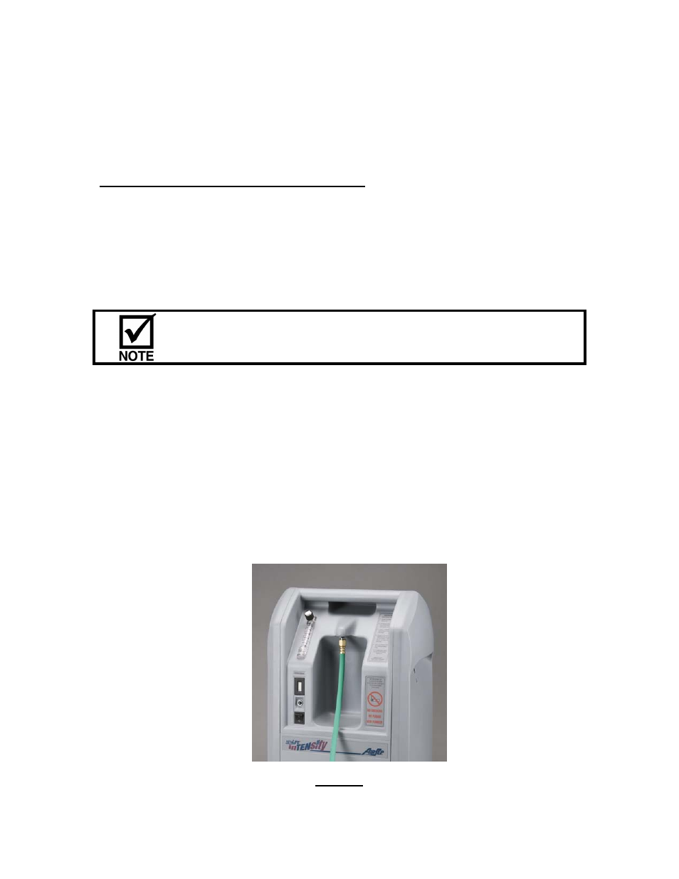 Procedures for set-up | AirSep MN152-1 User Manual | Page 8 / 18