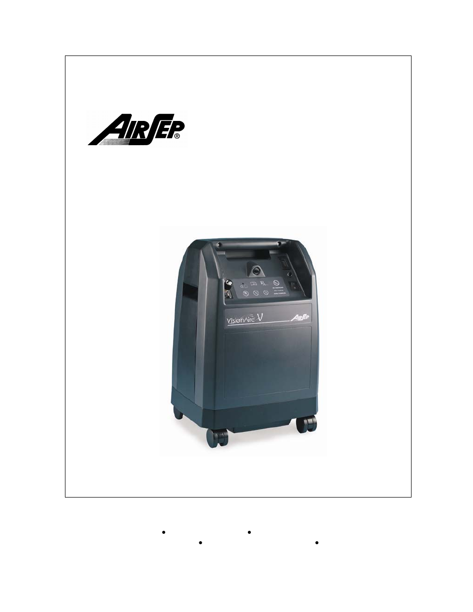 AirSep MN165-1 B User Manual | 18 pages