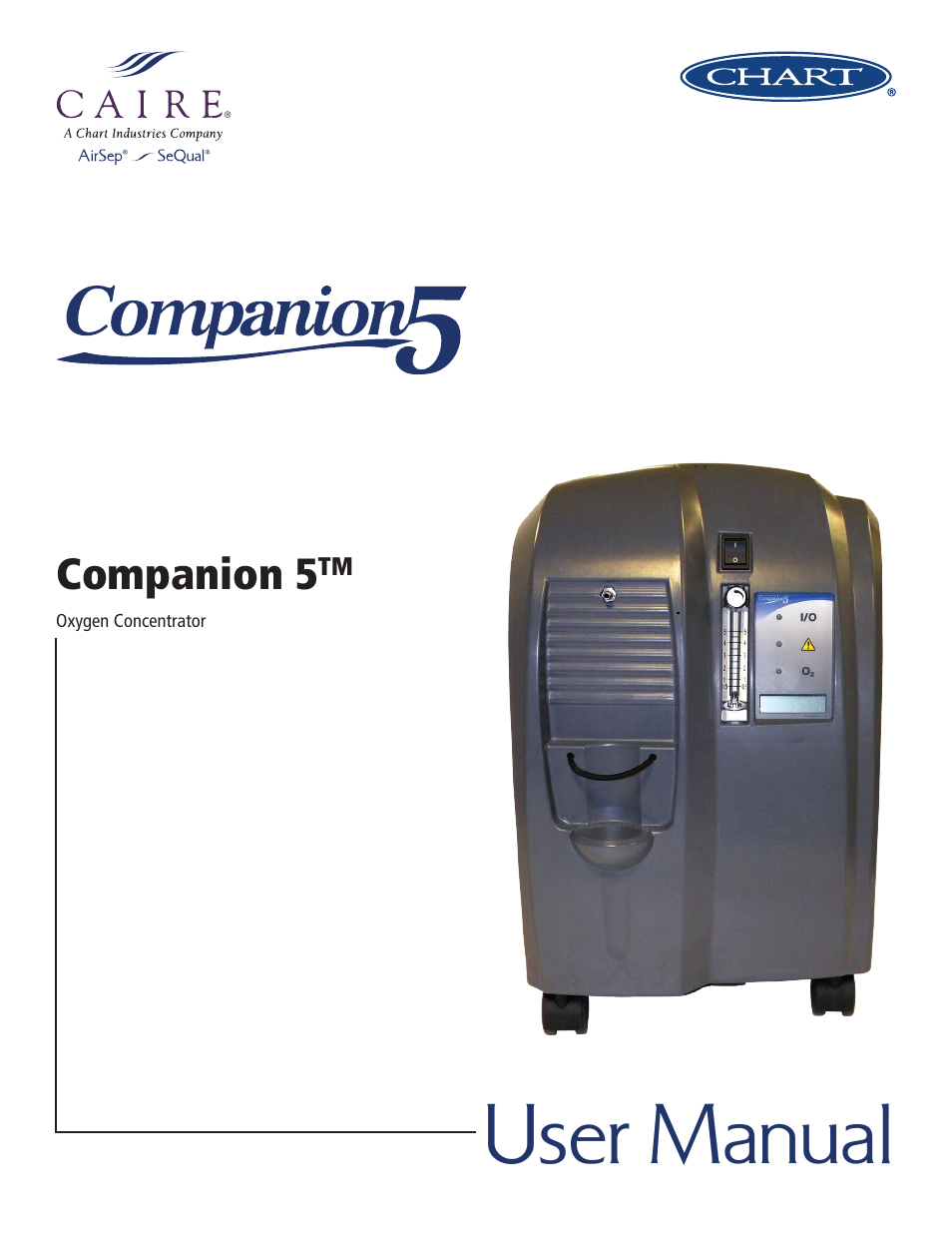 AirSep 15062781 User Manual | 16 pages