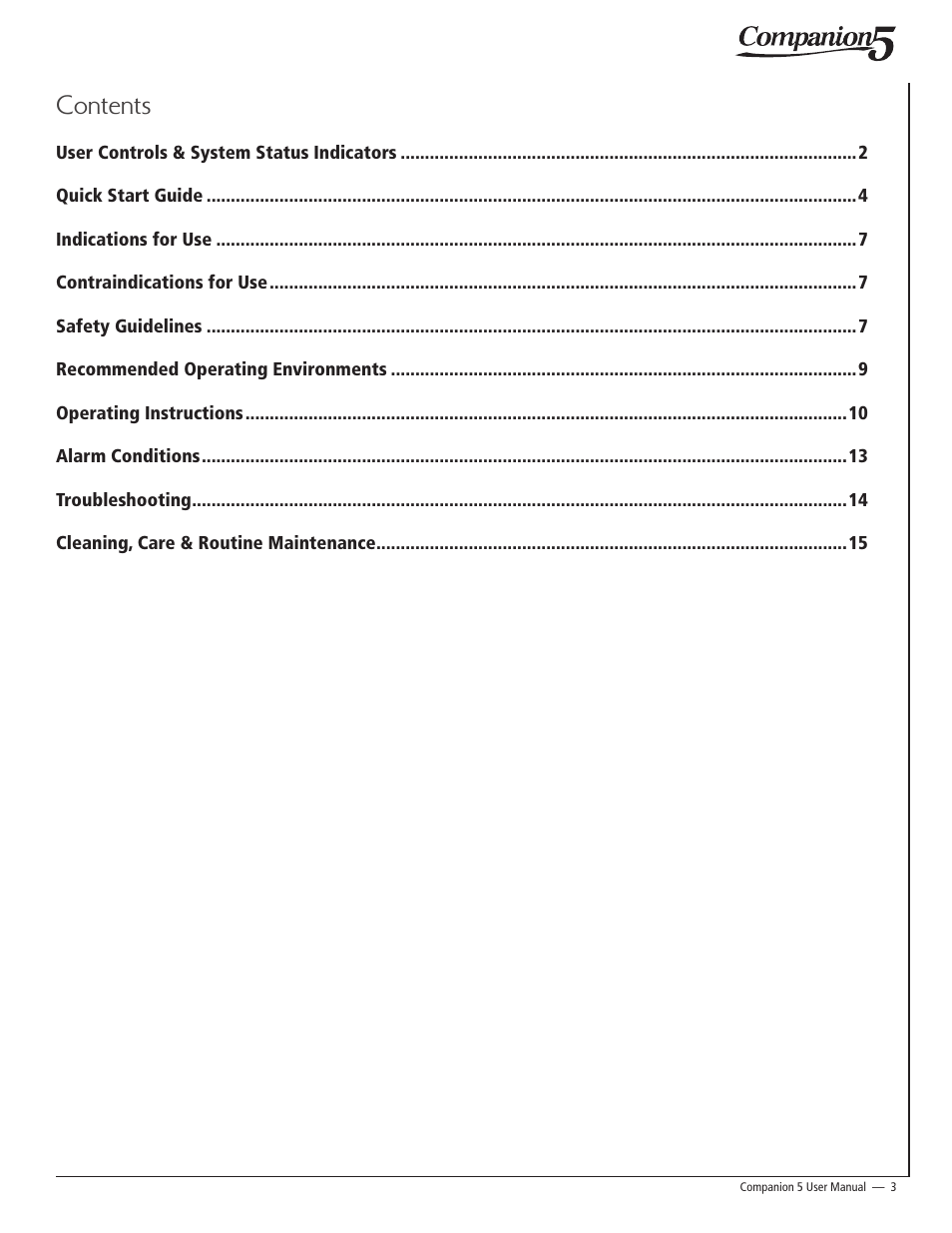 AirSep 15062781 User Manual | Page 3 / 16