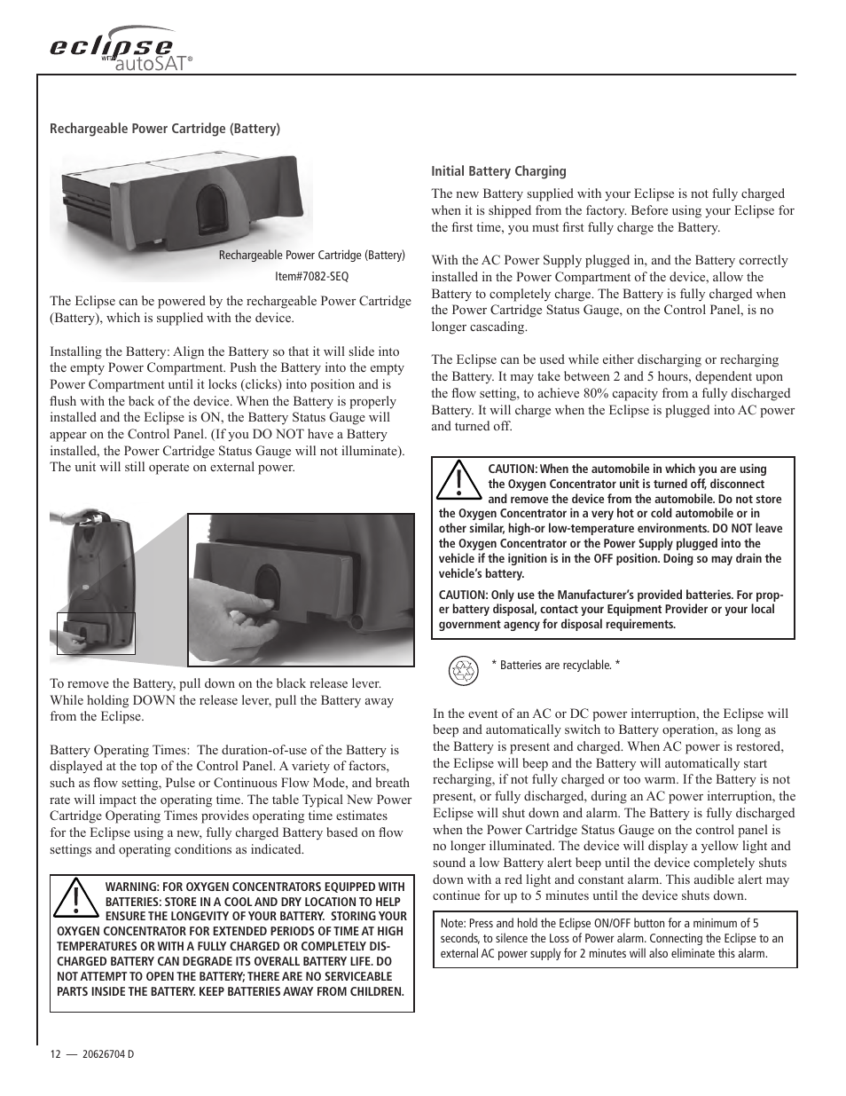 AirSep 20626704 User Manual | Page 12 / 24
