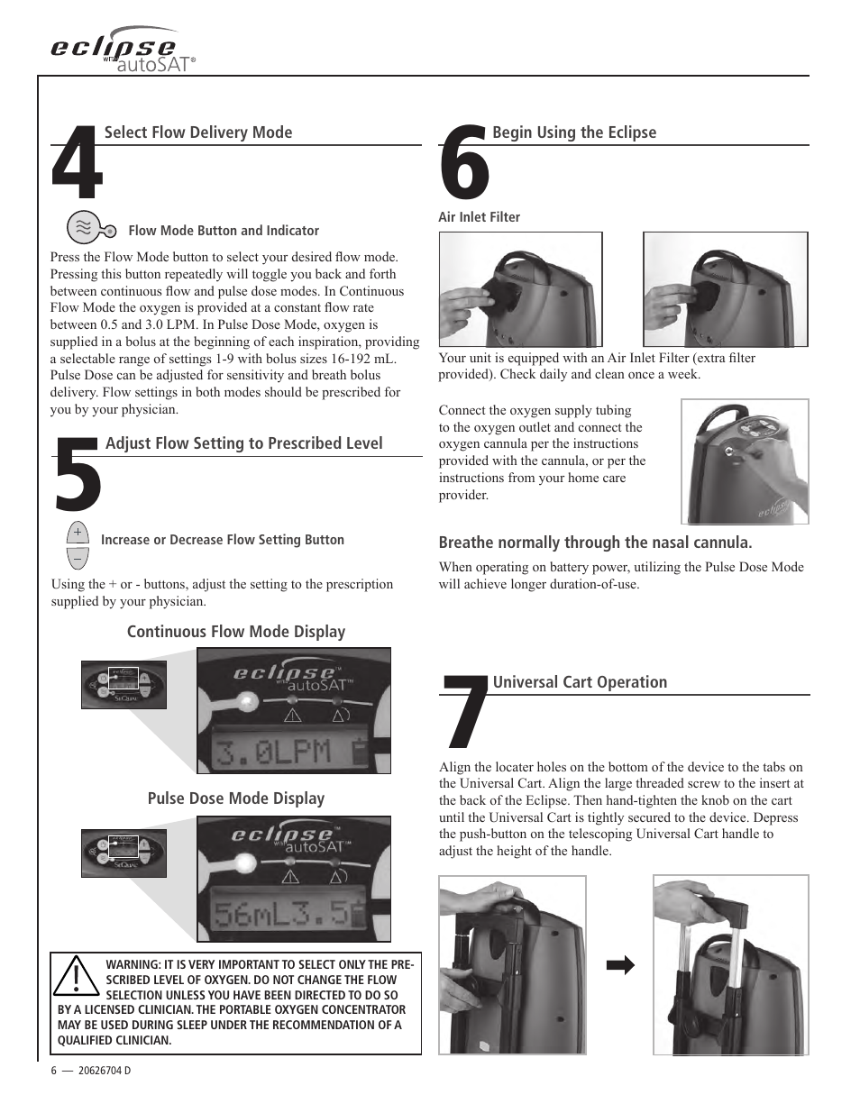 AirSep 20626704 User Manual | Page 6 / 24