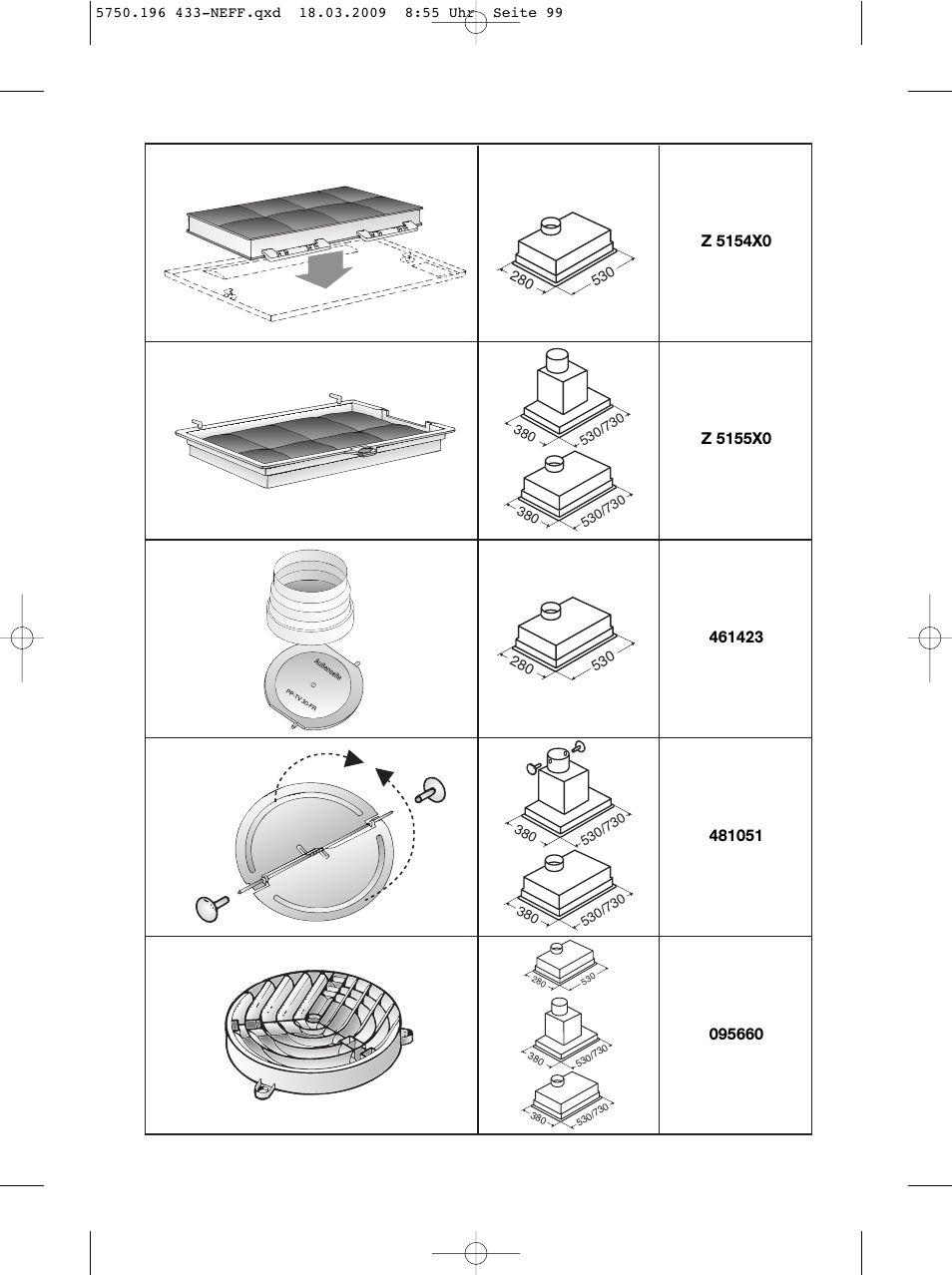 Neff D5675X0 User Manual | Page 99 / 100