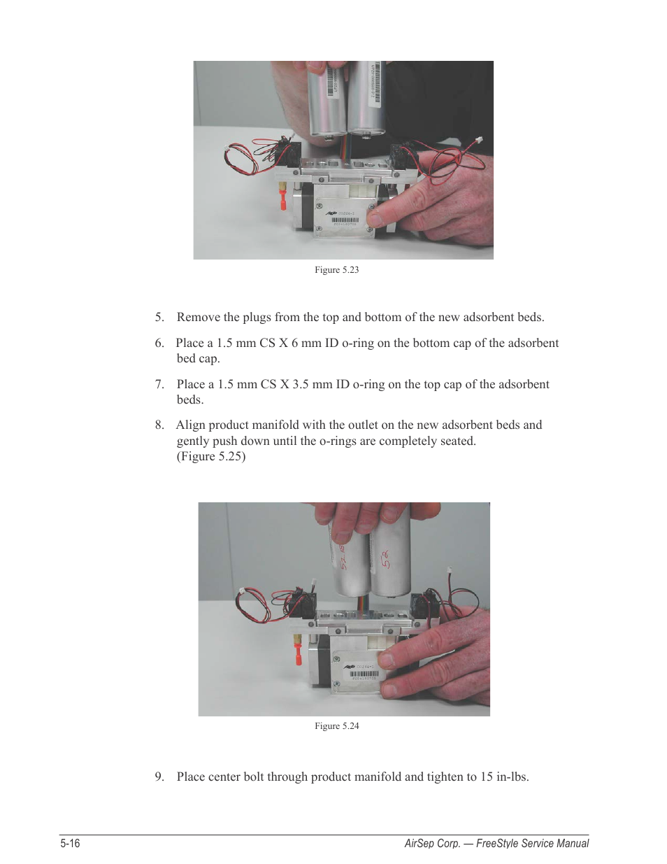 AirSep MN126-1 C User Manual | Page 42 / 69