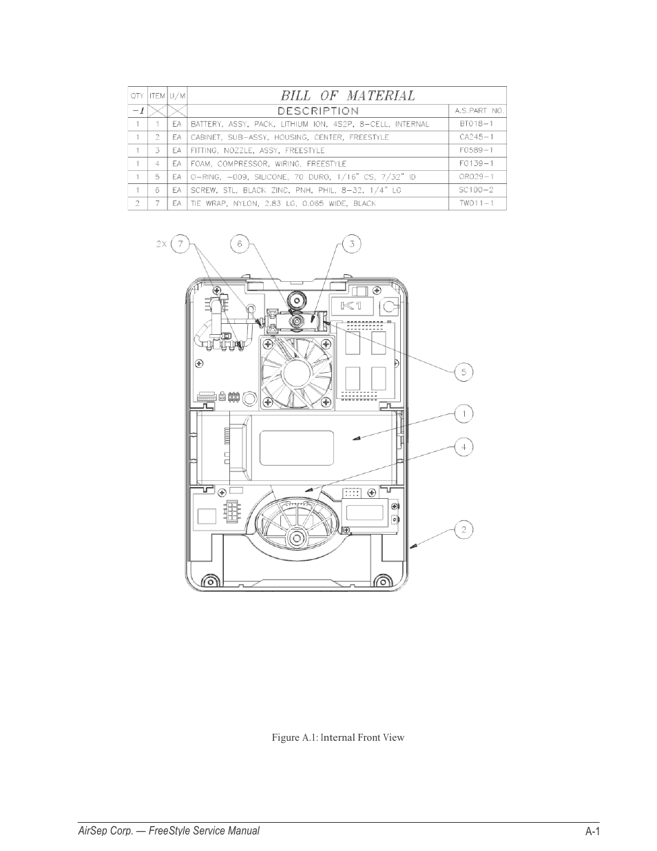 AirSep MN126-1 C User Manual | Page 66 / 69