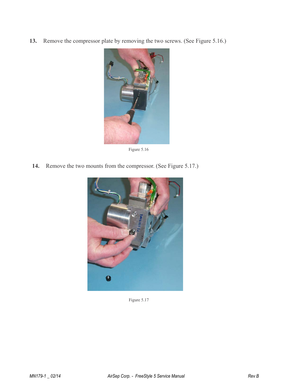 AirSep MN179-1 B User Manual | Page 32 / 62