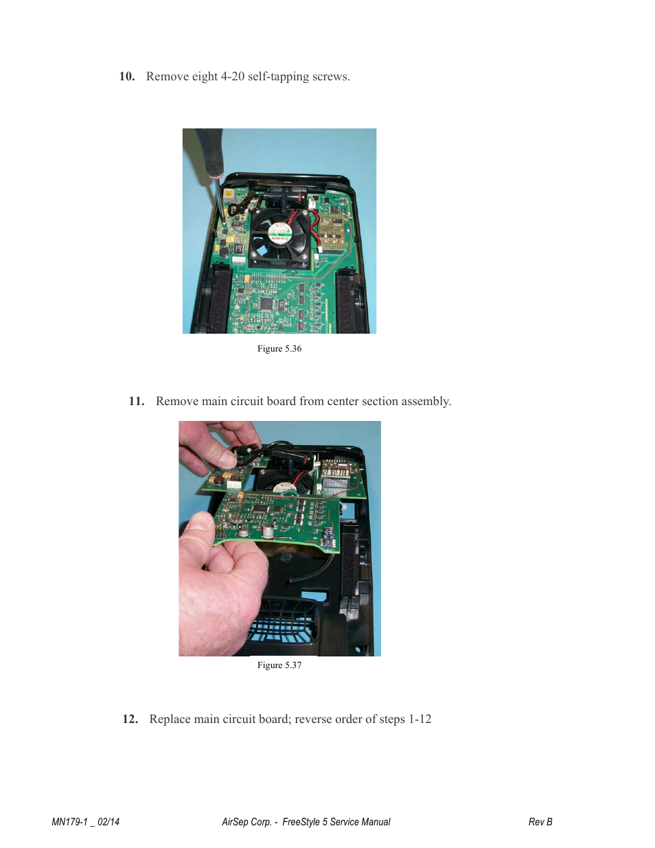 AirSep MN179-1 B User Manual | Page 44 / 62