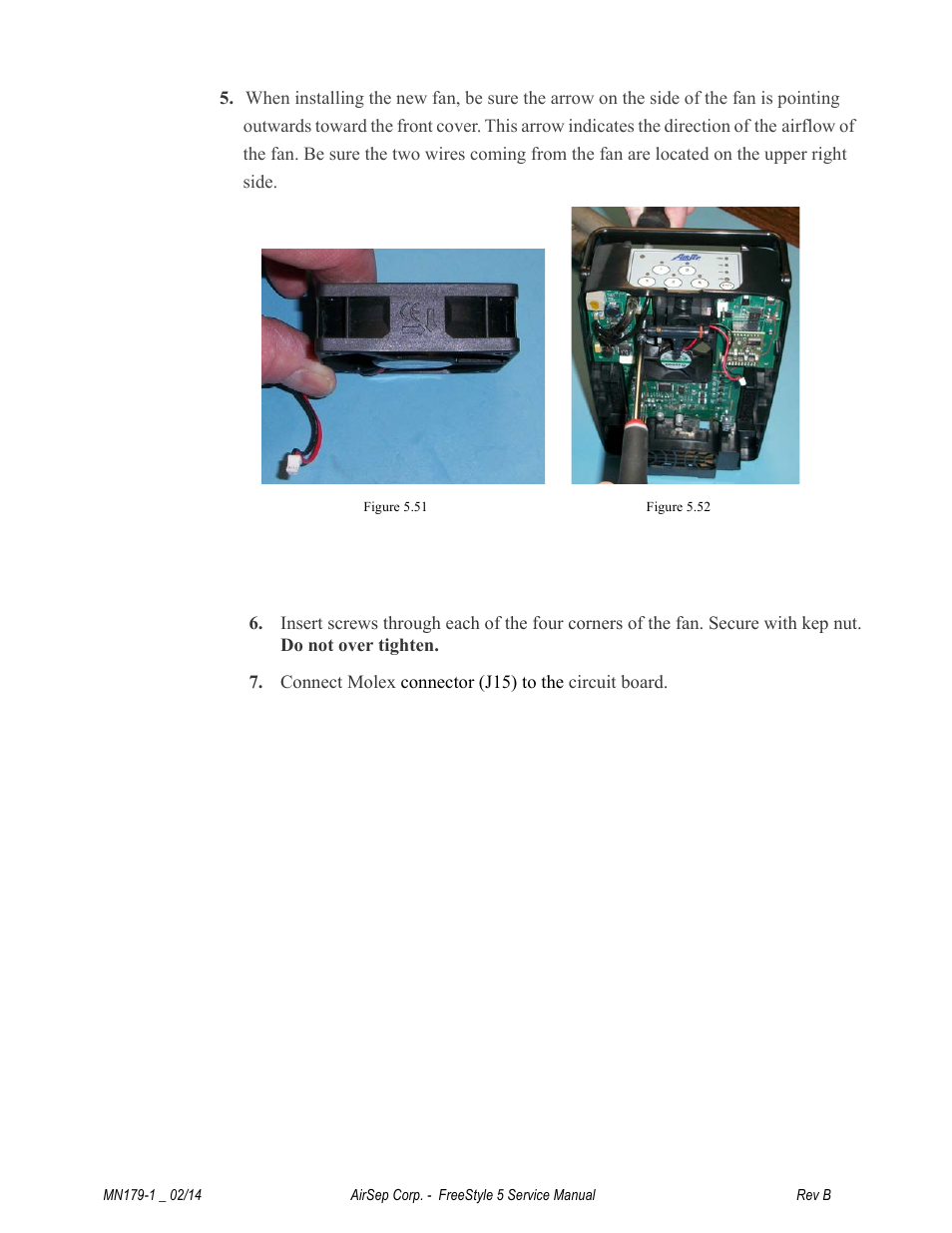 AirSep MN179-1 B User Manual | Page 51 / 62