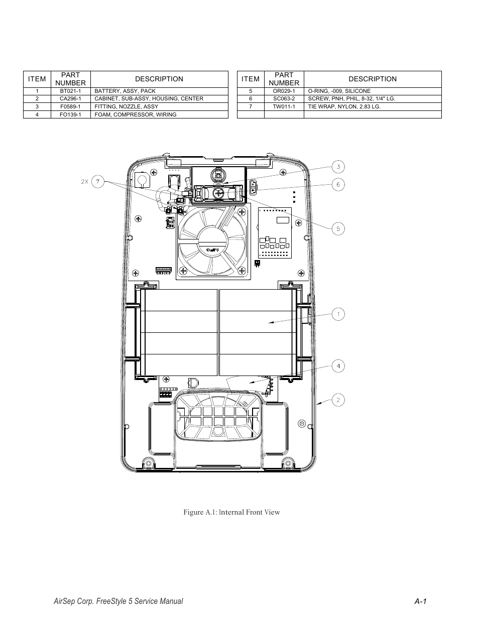 AirSep MN179-1 B User Manual | Page 59 / 62