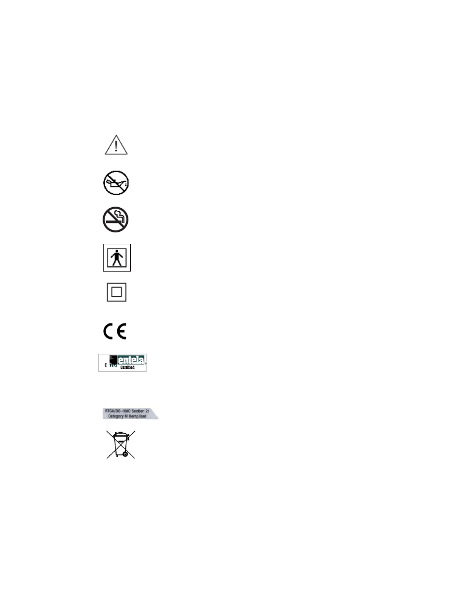 3 definitions of symbols | AirSep MN110-1 User Manual | Page 7 / 30