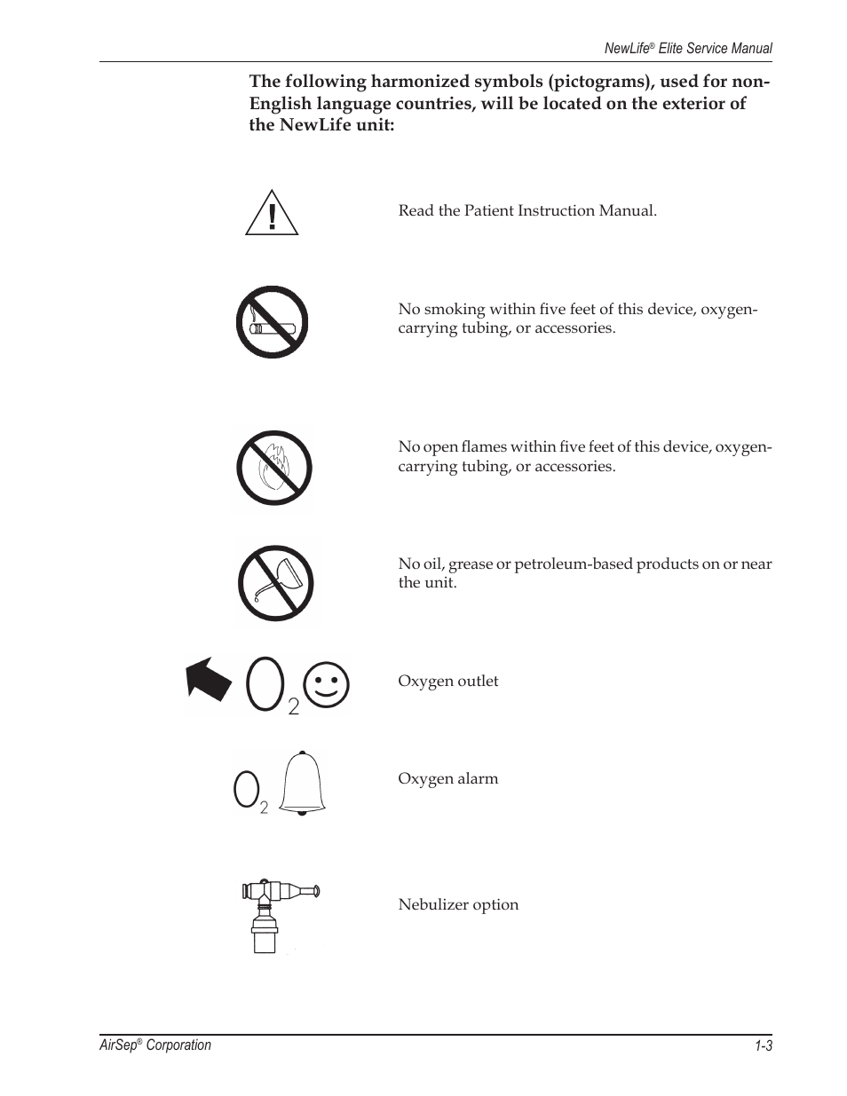 AirSep MN105-1 C User Manual | Page 9 / 52