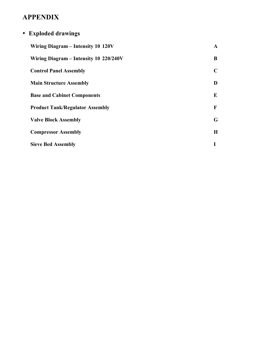 Appendix | AirSep MN134-1 B User Manual | Page 31 / 40