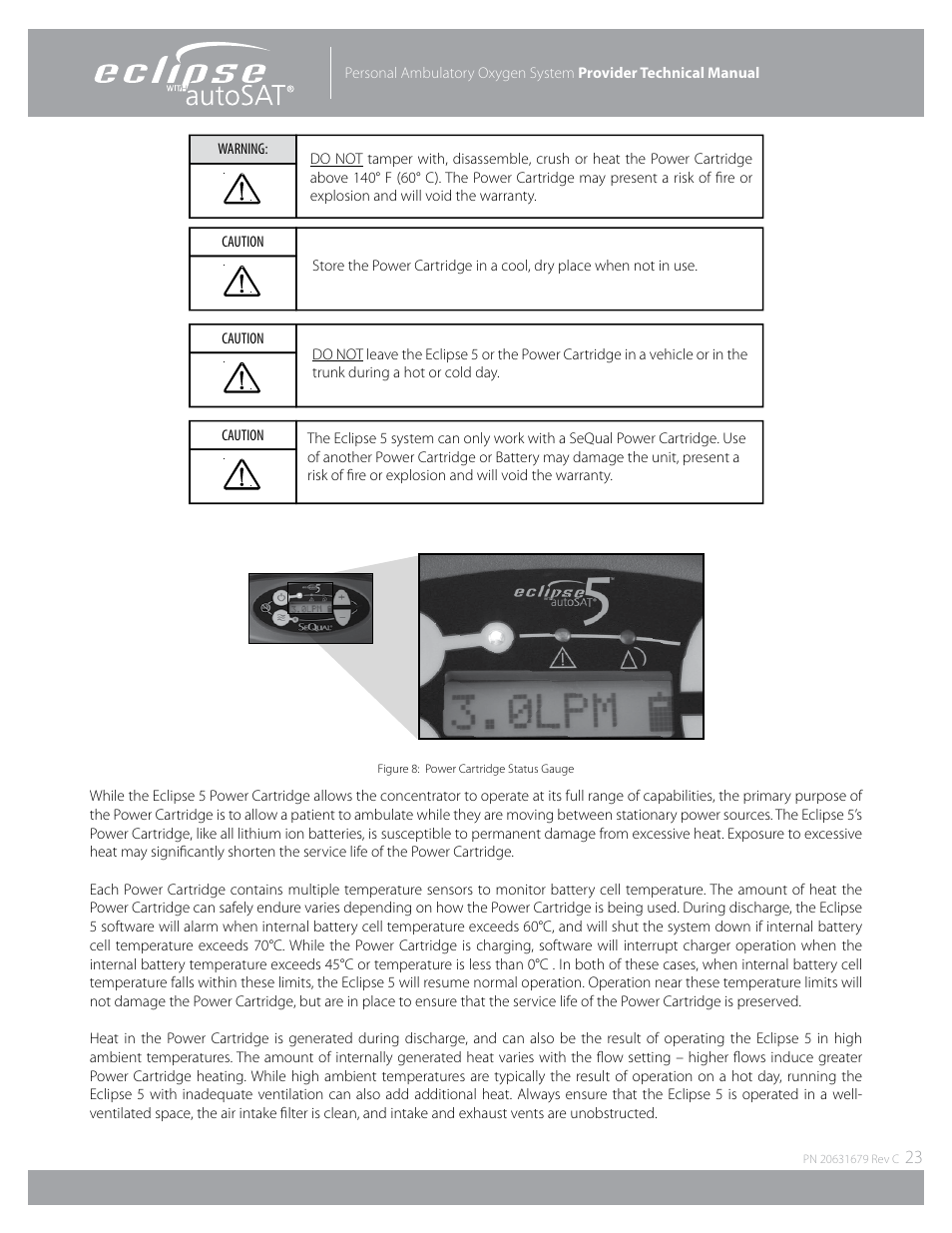 AirSep Eclipse 5 20631679 User Manual | Page 23 / 84