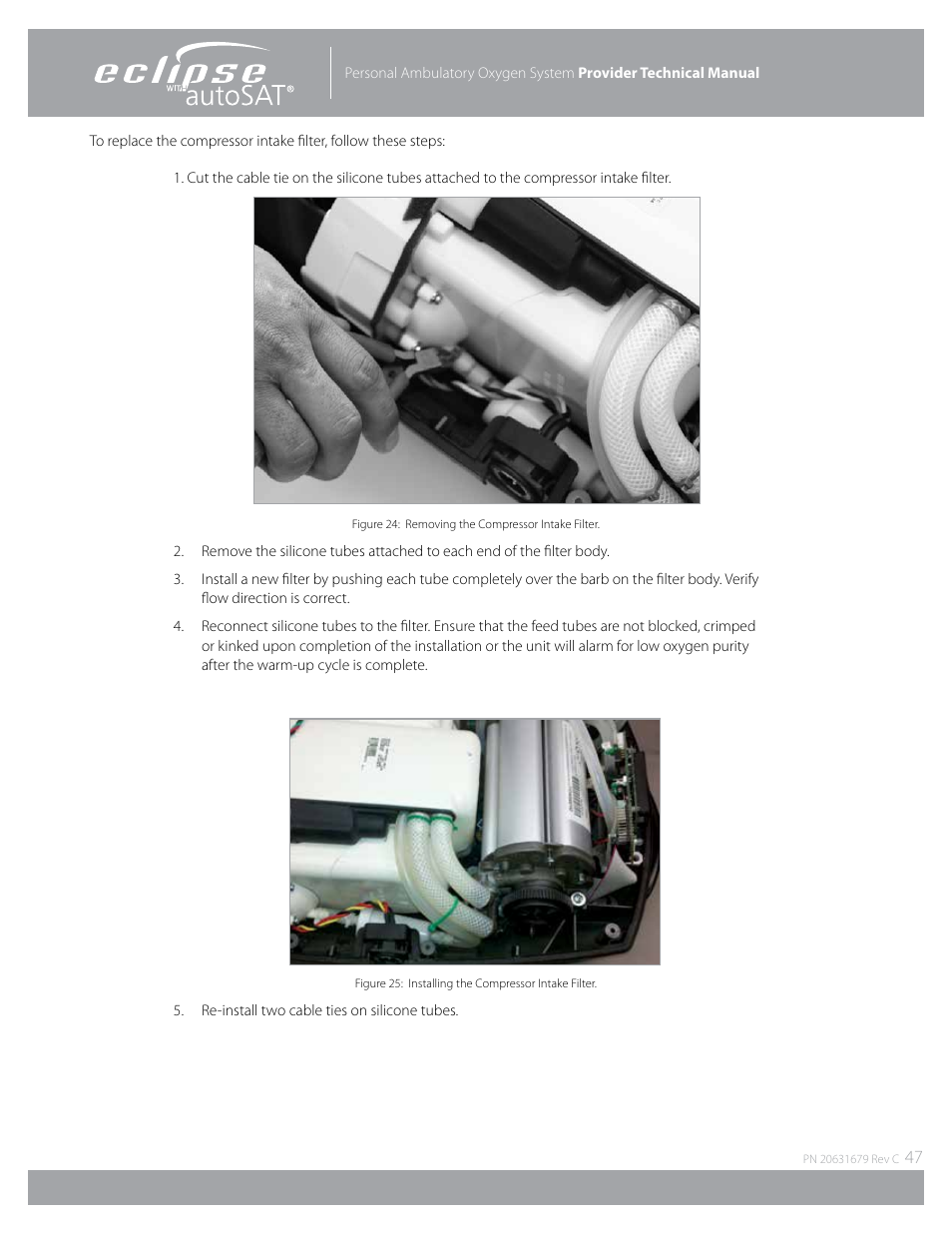 AirSep Eclipse 5 20631679 User Manual | Page 47 / 84
