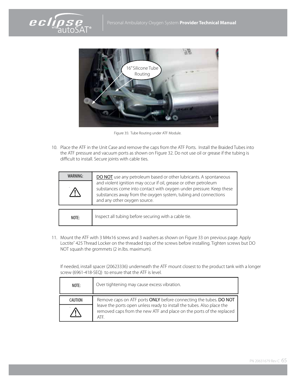 AirSep Eclipse 5 20631679 User Manual | Page 65 / 84