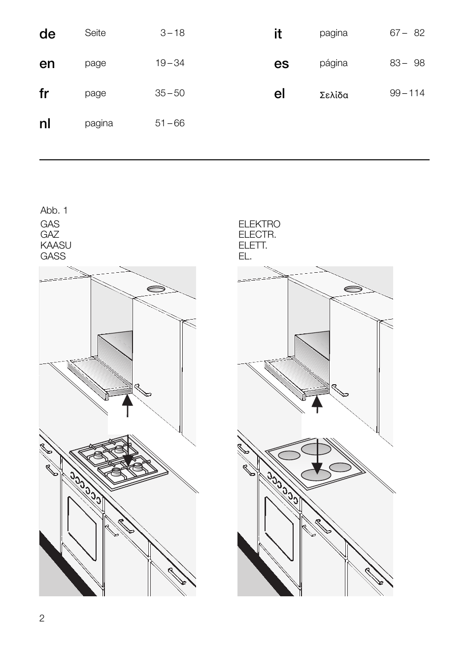 Neff D4982X0 User Manual | Page 2 / 116