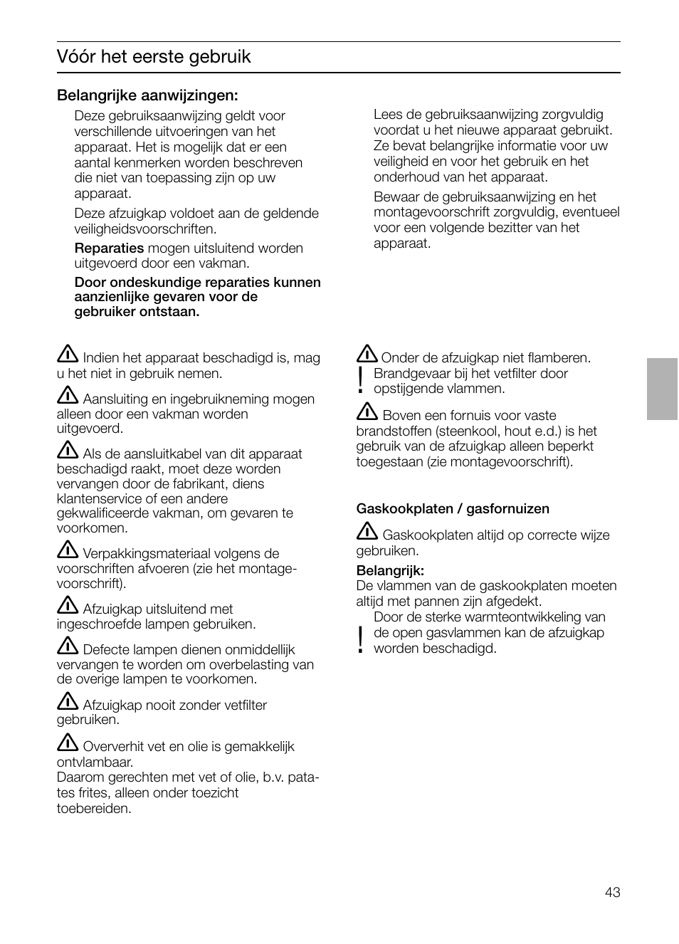 Neff D4972X0 User Manual | Page 43 / 96