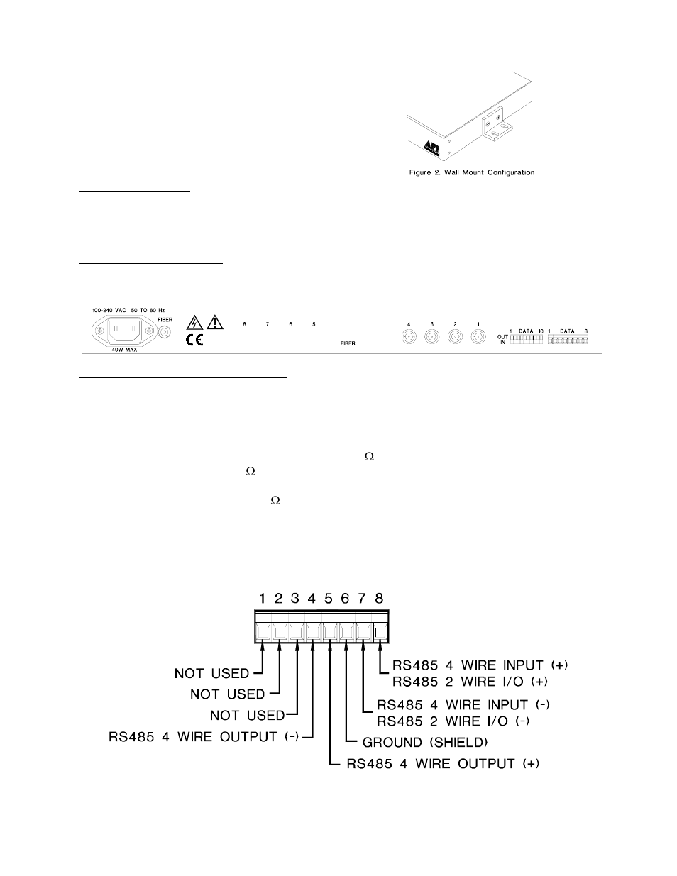 American Fibertek MRX-8485C-SL User Manual | Page 4 / 12