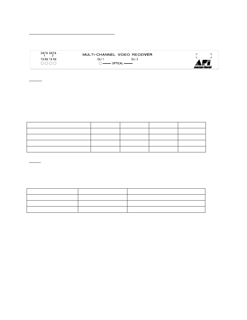 American Fibertek MRX-8485C-SL User Manual | Page 9 / 12