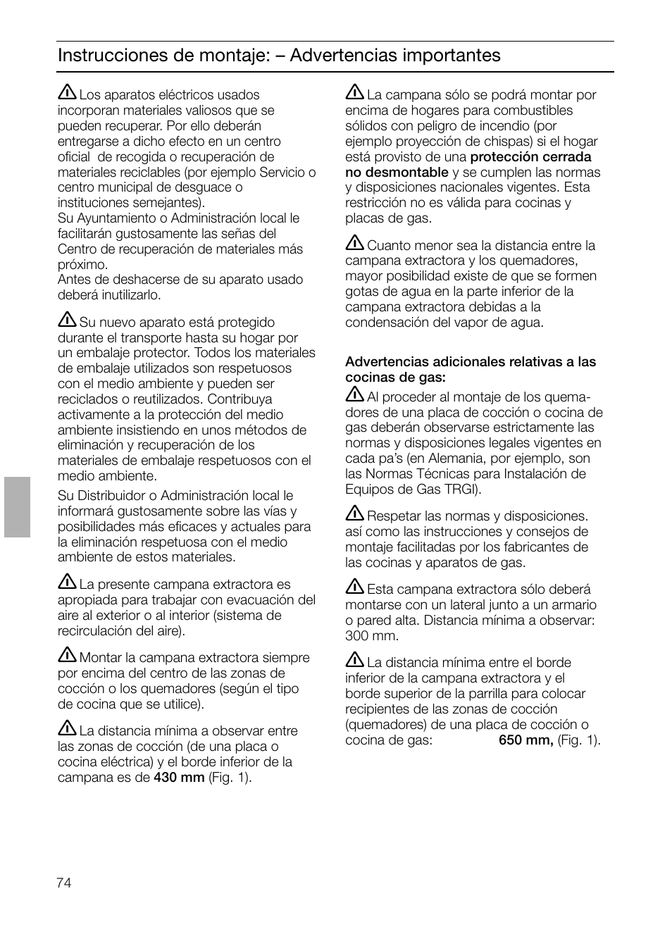 Neff D4672X0 User Manual | Page 74 / 100