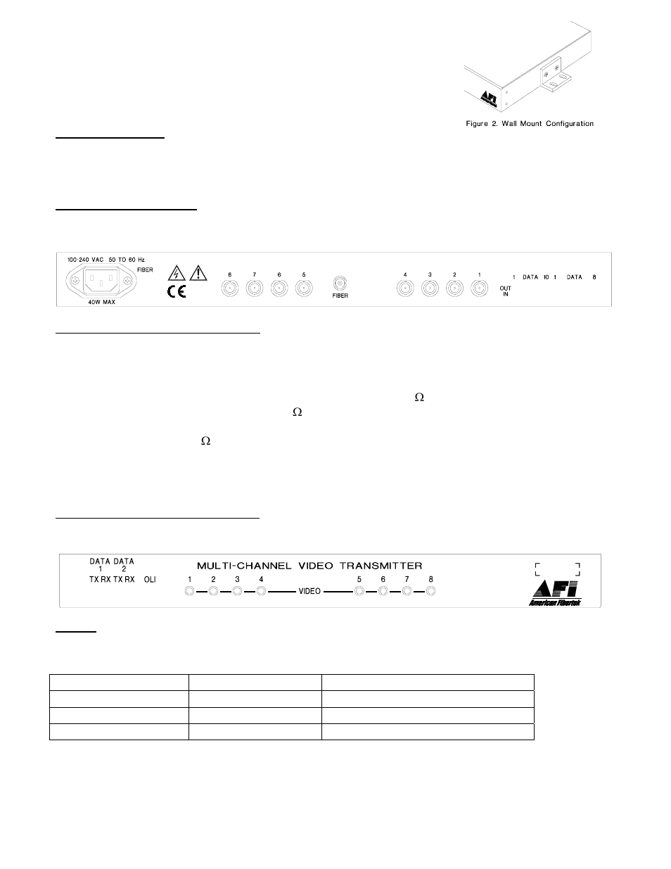 American Fibertek MRR-880C User Manual | Page 3 / 4