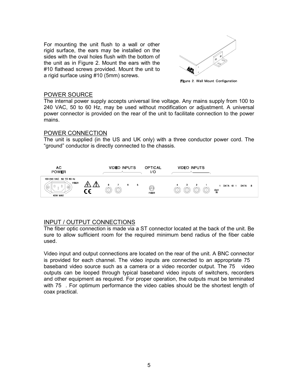American Fibertek MRR-860 User Manual | Page 5 / 8