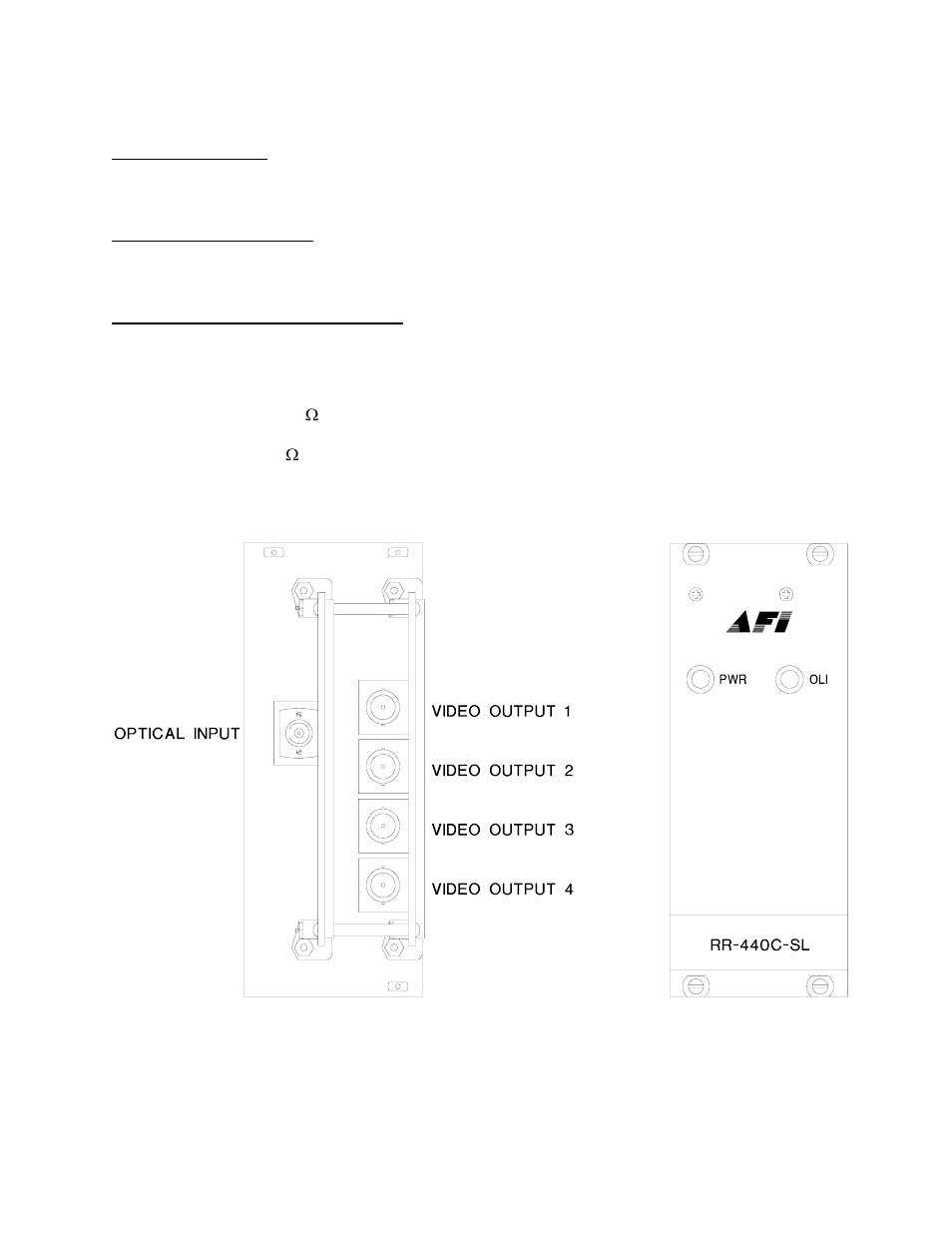 American Fibertek RR-440C-SL User Manual | Page 3 / 4