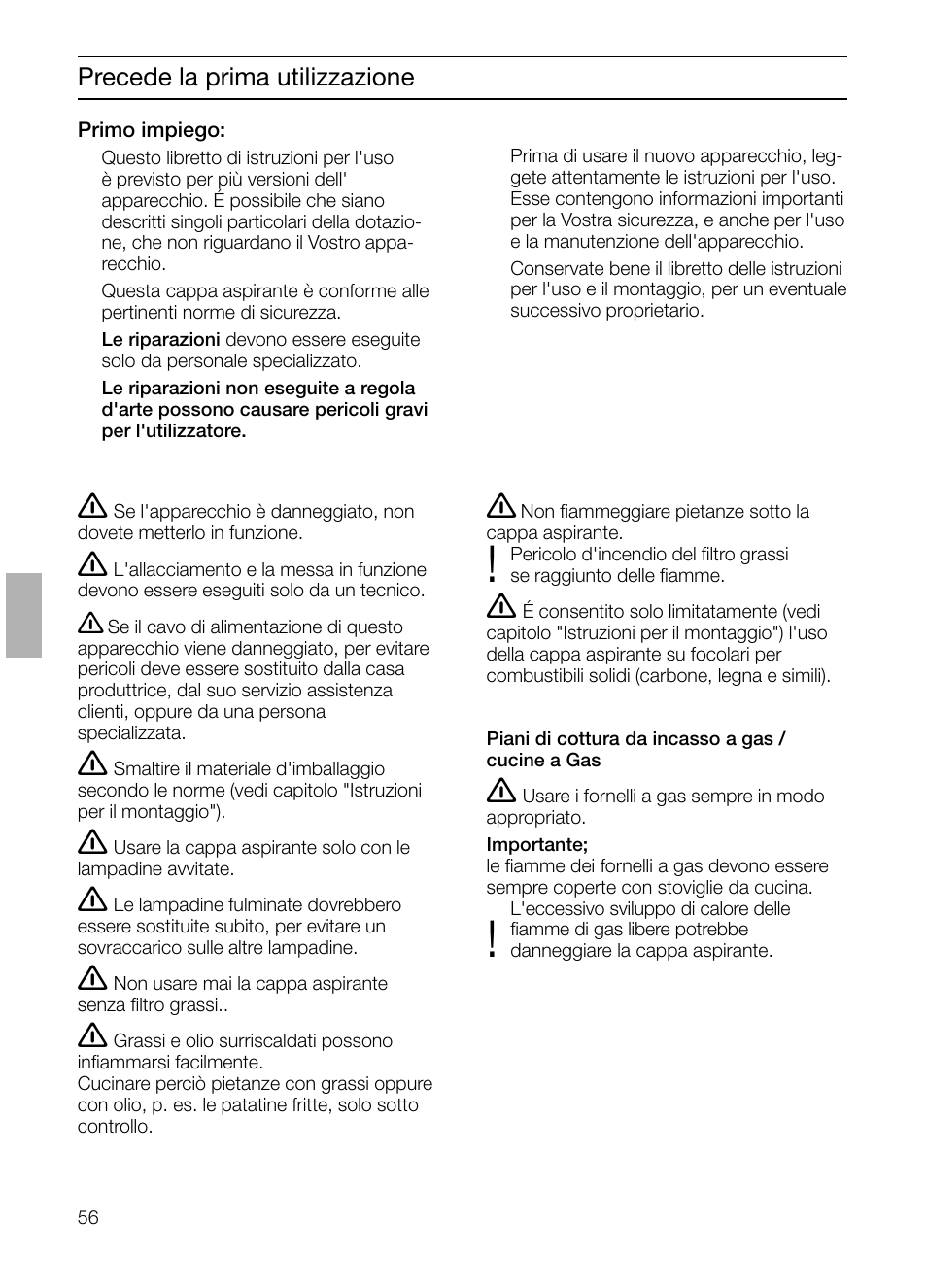 Neff D4654X0 User Manual | Page 56 / 96