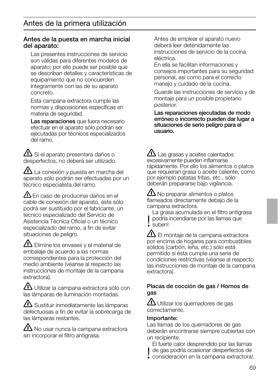Neff D4654X0 User Manual | Page 69 / 96
