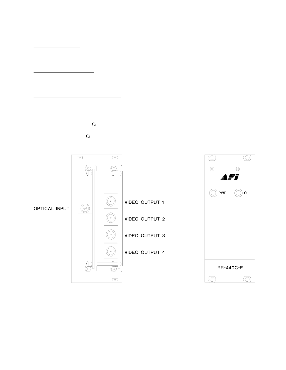 American Fibertek RR-440C-E User Manual | Page 3 / 4