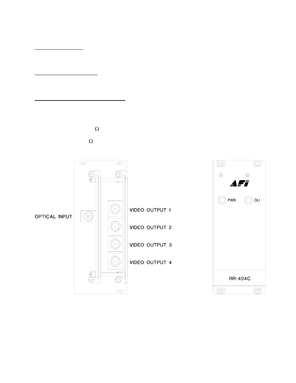 American Fibertek RR-404C User Manual | Page 3 / 4