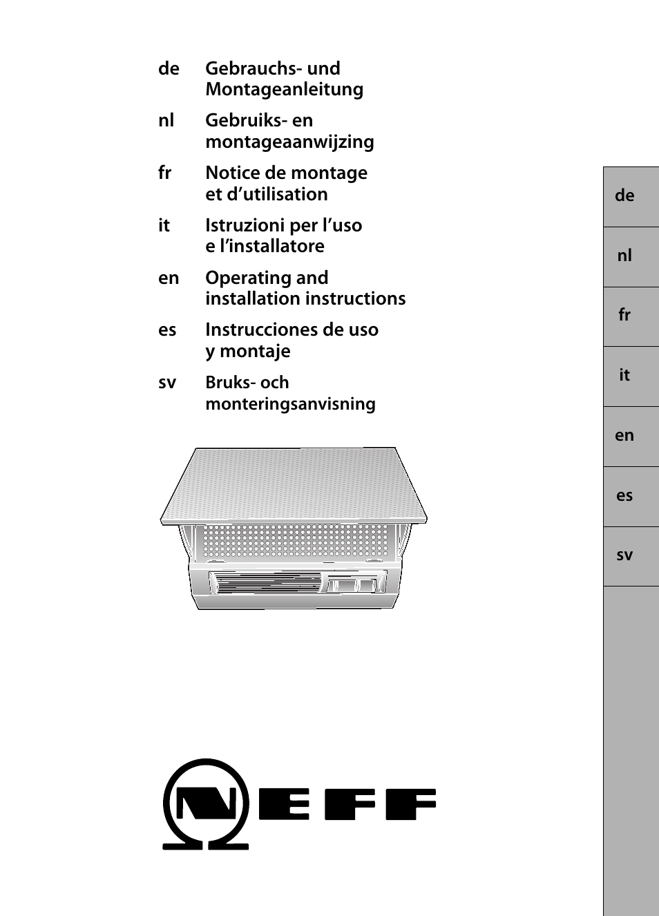 Neff D2664X0 User Manual | 96 pages