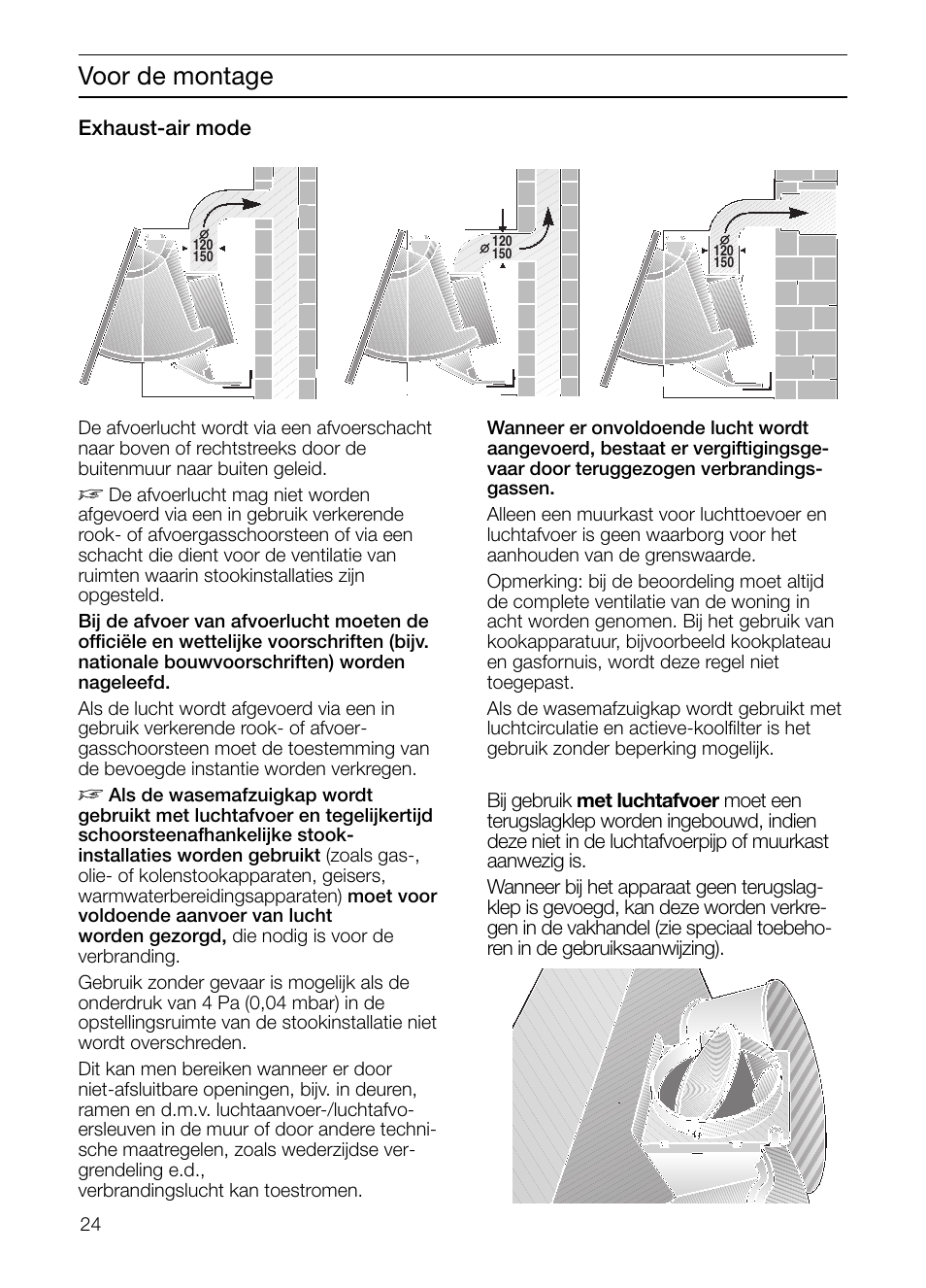 Voor de montage | Neff D2664X0 User Manual | Page 24 / 96