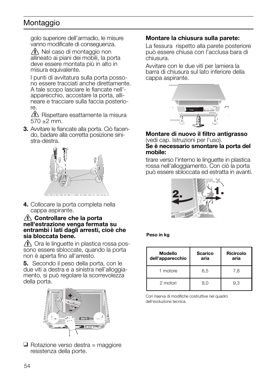 Montaggio | Neff D2664X0 User Manual | Page 54 / 96