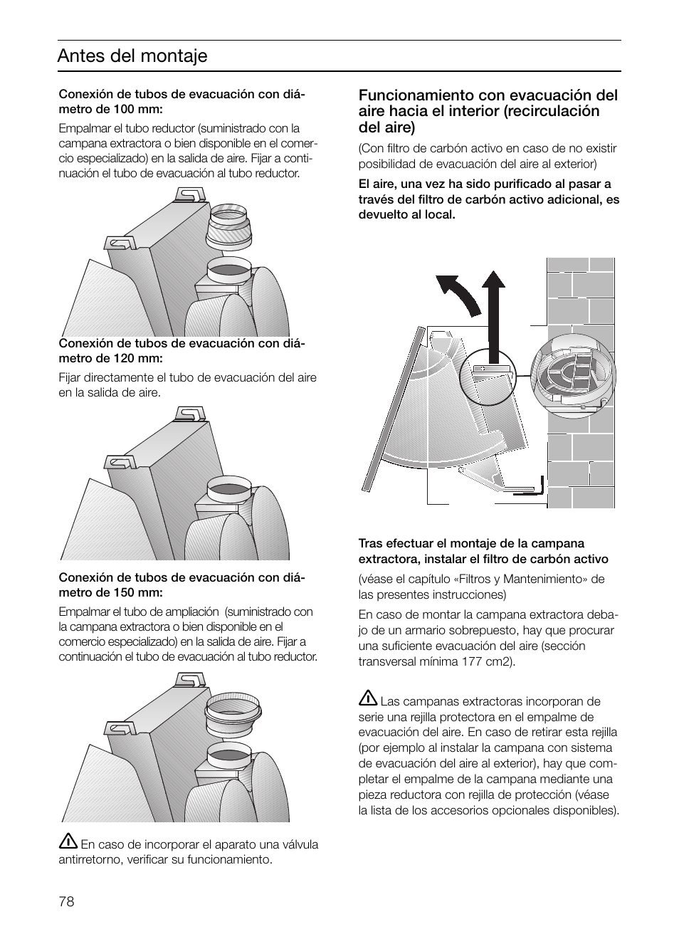 Antes del montaje | Neff D2664X0 User Manual | Page 78 / 96