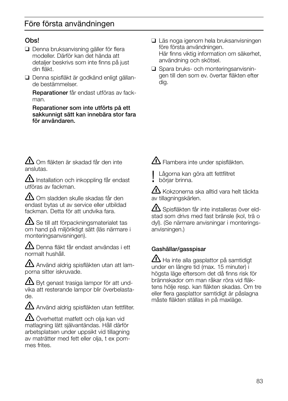 Neff D2664X0 User Manual | Page 83 / 96