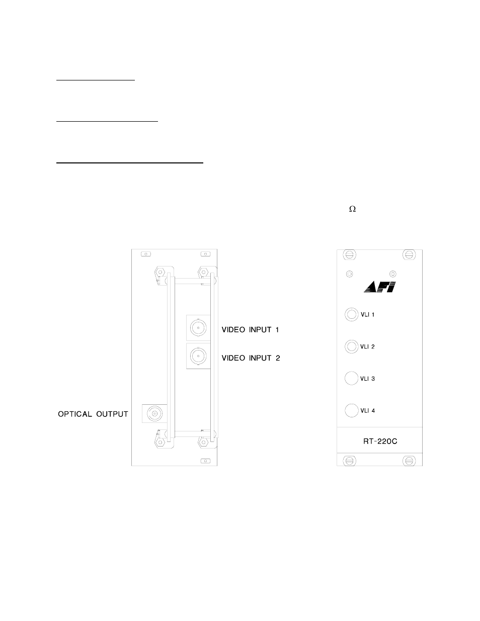 American Fibertek RT-220C User Manual | Page 3 / 4