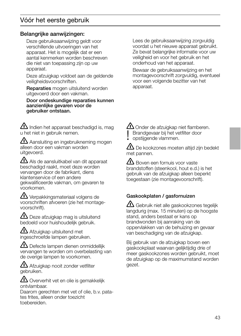 Neff D1654W0 User Manual | Page 43 / 84