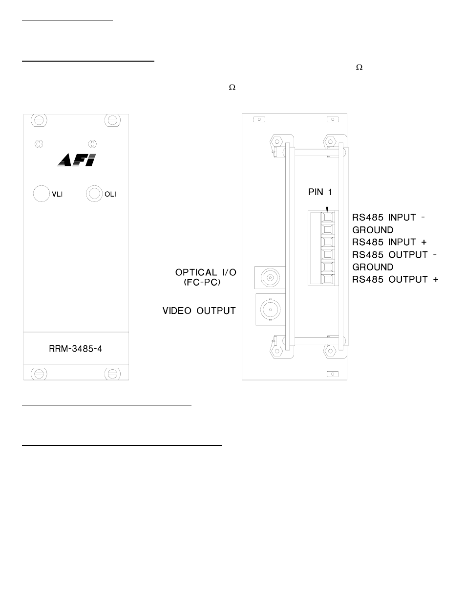 American Fibertek RRM-3485-4 User Manual | Page 3 / 4