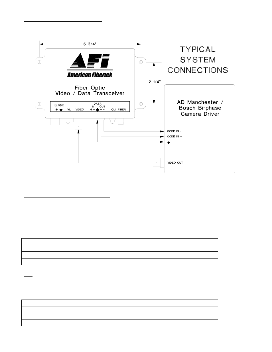 American Fibertek MTM-1200B User Manual | Page 3 / 4