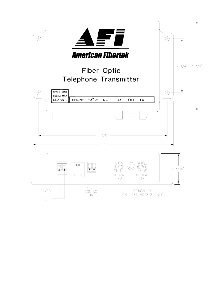 American Fibertek MT-86 User Manual | Page 3 / 4