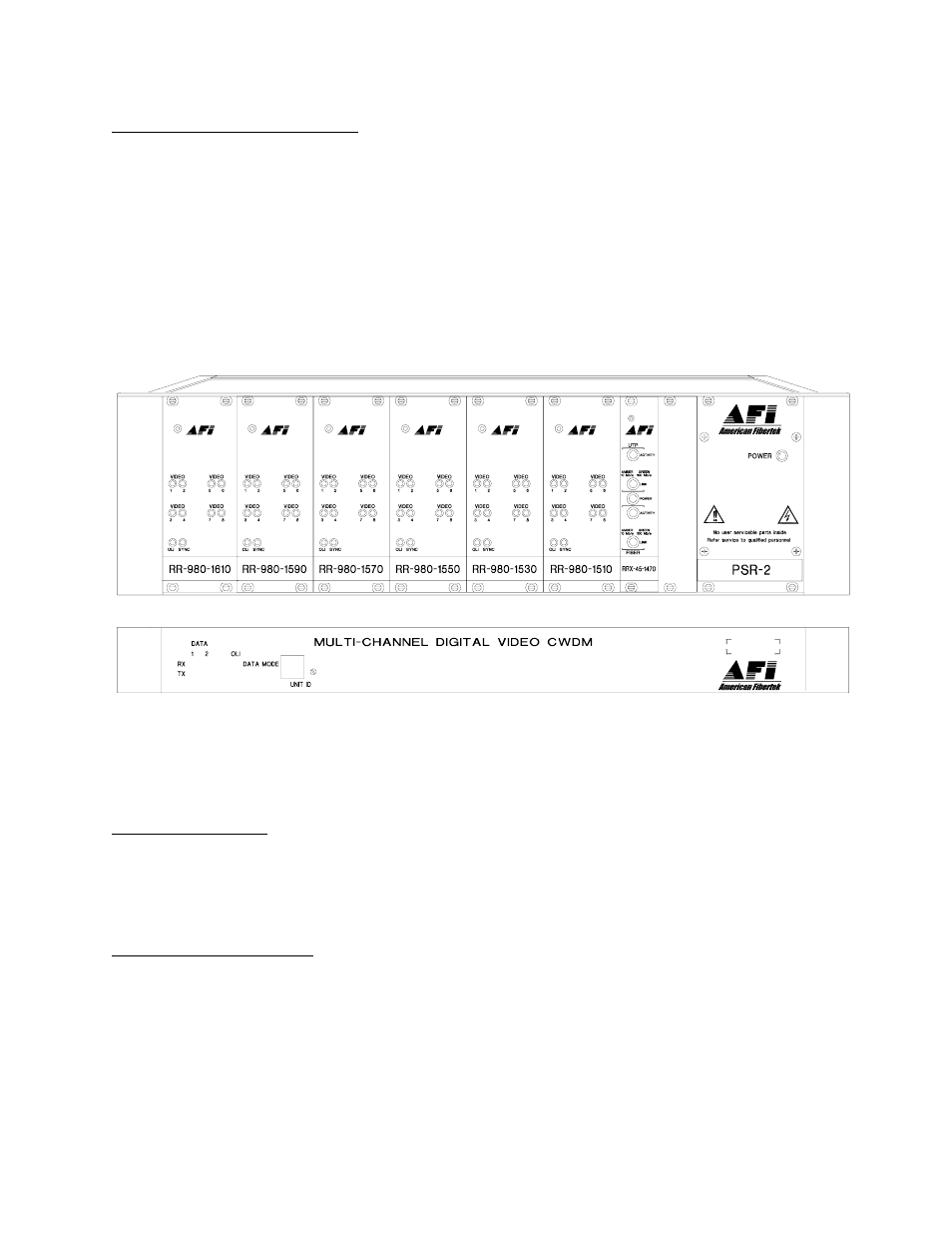 American Fibertek RR-94845SL User Manual | Page 5 / 12