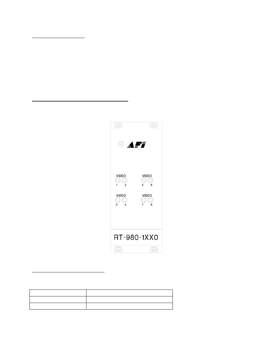 American Fibertek RR-94882SL User Manual | Page 10 / 16