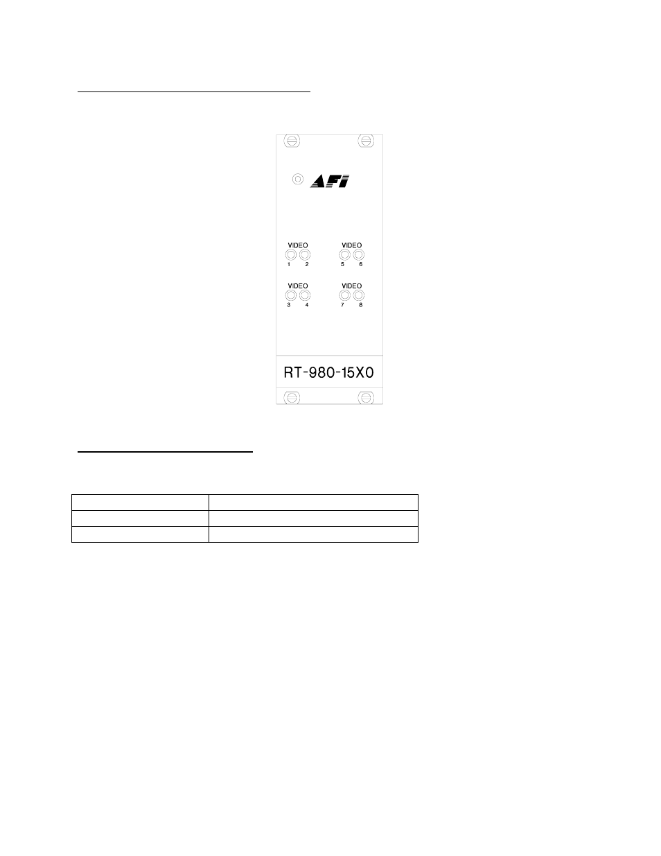 American Fibertek RR-93285SL User Manual | Page 11 / 15