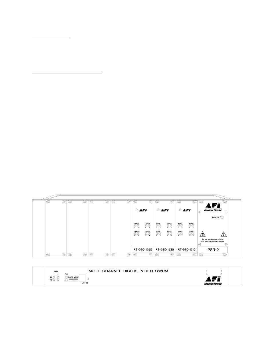 American Fibertek RR-92485SL User Manual | Page 4 / 15